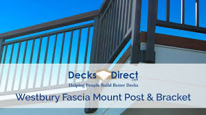 Especially when bolted directly through the tube with 2 bolts vs. Westbury Fascia Mount Post With Bracket Youtube