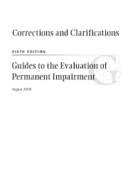 Guides To The Evaluation Of Permanent Impairment Pages 1