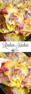 Reuben Nachos Awesome Nachos Made To Taste Just Like The Reuben Sandwich Cheesy Crunchy Fantastic Recipes Savory Appetizer Party Food Appetizers