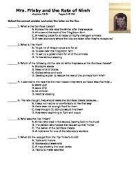 If you can ace this general knowledge quiz, you know more t. Pin On Mrs Frisby And The Rats Of Nimh