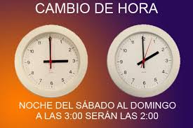 Bestellen sie die neuesten trends von cambio jetzt online bei p&c! Llega El Tan Poco Deseado Por Muchos Cambio De Hora El Domingo A Las 3 Seran Las 2