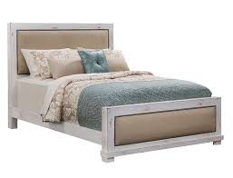 Slumberland Willow Collection White Queen Upholstered Bed Upholstered Beds Queen Upholstered Bed King Upholstered Bed