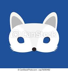 This is a bold, colorful template design for all types of presentations. Carnival Mask Of Arctic Animals Cartoon Arctic Fox Children S Mask On The Eyes Of A Masquerade Vector Canstock