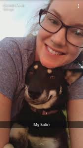 It's crazy how big she's gotten😭 she was such a tiny bean as a puppy.  She's my little adventure buddy, but I still wish she'd go back to being  the little one