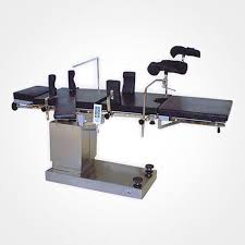 Operating Table A Table On Which The Patient Lies During Surgery It Can Be Seen In The Surgical Department O Operating Table Modern Hospital Surgical Tables
