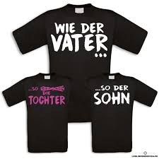 T Shirt Set Wie Der Vater So Du Willst Allen Zeigen Wie Stolz Du Auf Dein Kind Bist Dann Sind Diese Shirts Genau Familien Shirts Shirts Vater Und Sohn