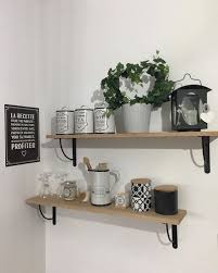 Usa la app de leroy merlin para comprar online estés donde estés. Renoversamaison Les Etageres De La Cuisine Petits Et Grands Pots Deco Pratique 2 Planches En Chene E Rangement Utilitaire Etagere Cuisine Petite Cuisine