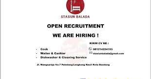 We did not find results for: Lowongan Kerja Stasiun Kutoarjo Rekrutmen Lowongan Kerja Pt Lrt Jakarta Oktober 2020