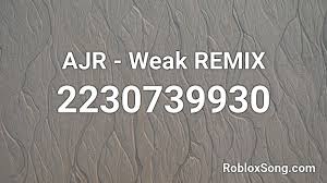 Ajr burn the house down remix. Ajr Weak
