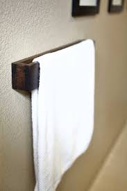 See more ideas about towel rack, towel rack bathroom, towel. How To Make And Install A Diy Wooden Towel Bar Thediyplan