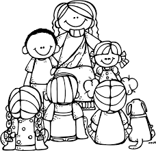 Each has a simple christian theme in simple words for precshool aged children. Melonheadz Lds Illustrating God Is Love Coloring Page 1600x1562 Png Clipart Download