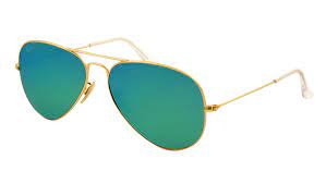 Rb3025 112 19 Aviator Large Metal Gold Frame Mirrored Green Lens Ray Ban Aviators Mirrored Ray Ban Aviators Mirrored Aviators