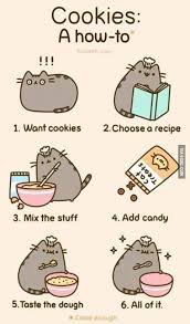 Pusheen S Guide To Cookies Pusheen Cute Pusheen Pusheen Cat