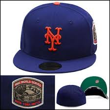 New era new york mets mlb basic snapback original team color adjustable 950 cap royal blue. New Era 59fifty New York Mets Fitted Hat Cap 1969 World Series Side Patch Mlb Ebay