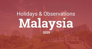 Hari raya, 2019 has been officially declared as a public holiday. Holidays And Observances In Malaysia In 2029
