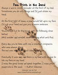 Pawprints In The Sand Center For Pet Loss Grief