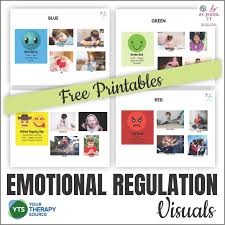 The zones of regulation, minneapolis, mn. Emotional Regulation Posters Free Printables Your Therapy Source
