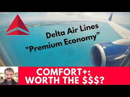 Delta Comfort Is Premium Economy Worth The Money Youtube