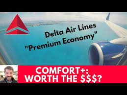 delta comfort is premium economy worth the money youtube