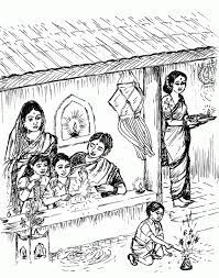 Diwali Colouring Pages Diwali Drawing Diwali Painting Art Drawings For Kids