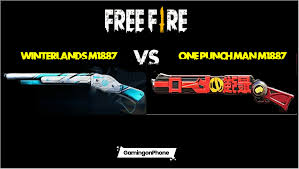 From all gun skins available in the game, you must know every additional stats that suitable for every. Free Fire One Punch Man M1887 Vs Winterlands M1887 Skin Comparison