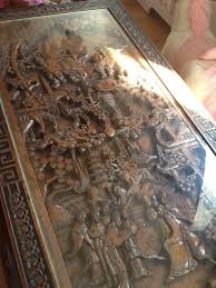 Chinese Hand Carved Coffee Table Hand Carved Furniture Wood Table Decor Wood Table Diy