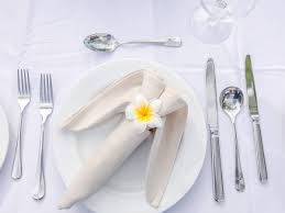 For the menu above, which utensil should be placed to the right. What Is The Right Way To Use A Spoon Fork And Knife The Times Of India