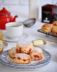Elodie On Instagram Nouvelle Recette Dried Cherries Scones Scones Aux Cerises Confites L Origine Des S Cerise Confite Alimentation Recette