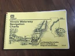 Details About Illinois Waterway Navigation Charts 1998 Mississippi River At Grafton Illinois
