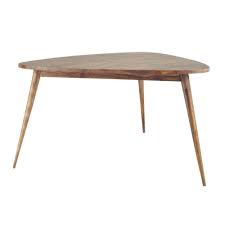 massief sheeshamhouten vintage 6 persoons eetkamertafel l136 maisons du monde oval dining room table coffee table vintage table