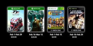 Venta de juegos xbox y accesorios Juegos Gratis Con Gold Febrero De 2020 Para Xbox One