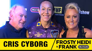 The frosty, heidi & frank show. Don T Mess With Cris Cyborg Frosty Heidi Frank Show Youtube