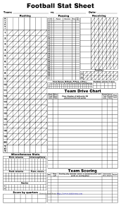 The football score sheet you need can be seen online where you can download the sample format same as like basketball score sheet or at microsoft word/excel for the scoring pad as free for a football game. Download Blank Football Scoresheet For Free Formtemplate