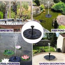 For those that run on electricity, this involves plugging it into an outlet, while solar powered units will. Early Summer Hot Sale 50 Off Solar Powered Bionic Fountain Buy Unclehickory