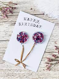 Happy birthday card for the #lfssschallenge#1 supplies used: Geburtstagskarte Basteln Mit Glitzerballons Sweet Up Your Life