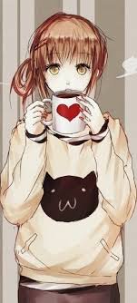 Anime Girls Via Tumblr Image 1004162 On Favim Com Anime people drinking coffee or sometimes tea. anime girls via tumblr image