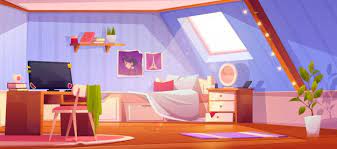 (drawn by me) blush edit cherry blossoms other anime background wallpapers on. View 21 Gacha Life Gacha Club Backgrounds Bedroom San Wallpaper