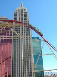 Roller Coaster Manhattan Express New York New York Hotel Casino Usa New York Hotels Roller Coaster Amusement Park Rides