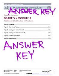 Grade 3 module 5 lesson 13. Engageny Eureka Math Grade 5 Module 3 Answer Key By Mathvillage