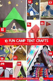 Camping preschool activities, games, crafts, and printables.summer is a time for camping out under the stars, snuggling up in sleeping bags, and roasting marshmallows over a campfire! 51 Funnest Camping Crafts For Kids Of All Ages The Crazy Outdoor Mama