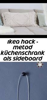 Als Hack Ikea Kuchenschrank Metod Sideboard Diy Kissen Cover Makramee Macrame Pillow Kissen Knoten Doityourself Free Pat Ikea Hack Diy Rug Diy Bed Sheets