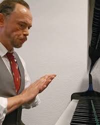 Never happier than when I'm pecking out a tune