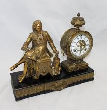 Check spelling or type a new query. Bargain John S Antiques Antique Ansonia Figural Statue Clock Denis Papin Bargain John S Antiques