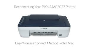 On a mac computer (actual screens may vary depending on the os version): Reconnecting Your Pixma Mg3022 Printer Easy Wireless Connect Method With A Mac Youtube