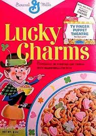 Lucky Charms When It Only Had Four Different Marshmallows Lucky Charms Cereal Cereal Box Cereal
