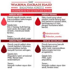 Warna Darah Haid Yang Sehat Bisa Kita Lihat Dari Siklus Haid Kita Tiap Bulannya Dari Siklus Haid Dapat Kita K Kesehatan Kesehatan Wanita Pendidikan Kesehatan