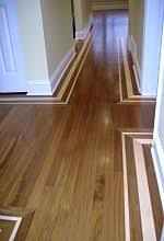 Walnut With Maple Border With Images Wood Floors Flooring Hardwood Floors