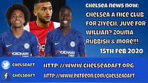 Newsnow aims to be the world's most accurate and comprehensive chelsea fc news aggregator, bringing you the latest blues headlines from the best. Chelsea Fc News Now Chelsea A Nice Club For Ziyech Juve For Willian More Youtube