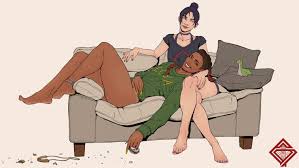 I drew Loba and Wraith again :D : rapexlegends