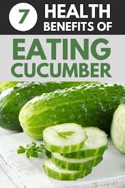 Healthy Men 7 Compelling Health Benefits To Eating Cucumber Health And Fitness Cucumber Health Benefits Cucumber Benefits Cucumber Diet